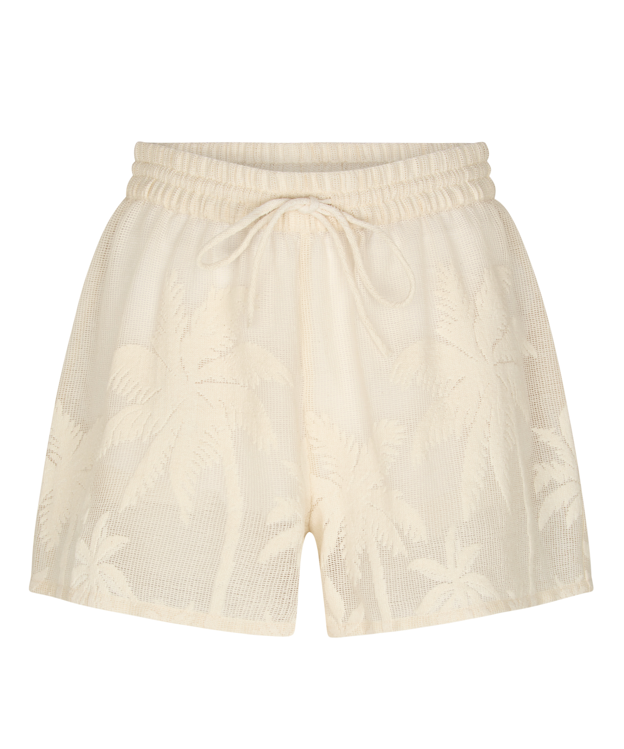 Beach Shorts Palm, White, main