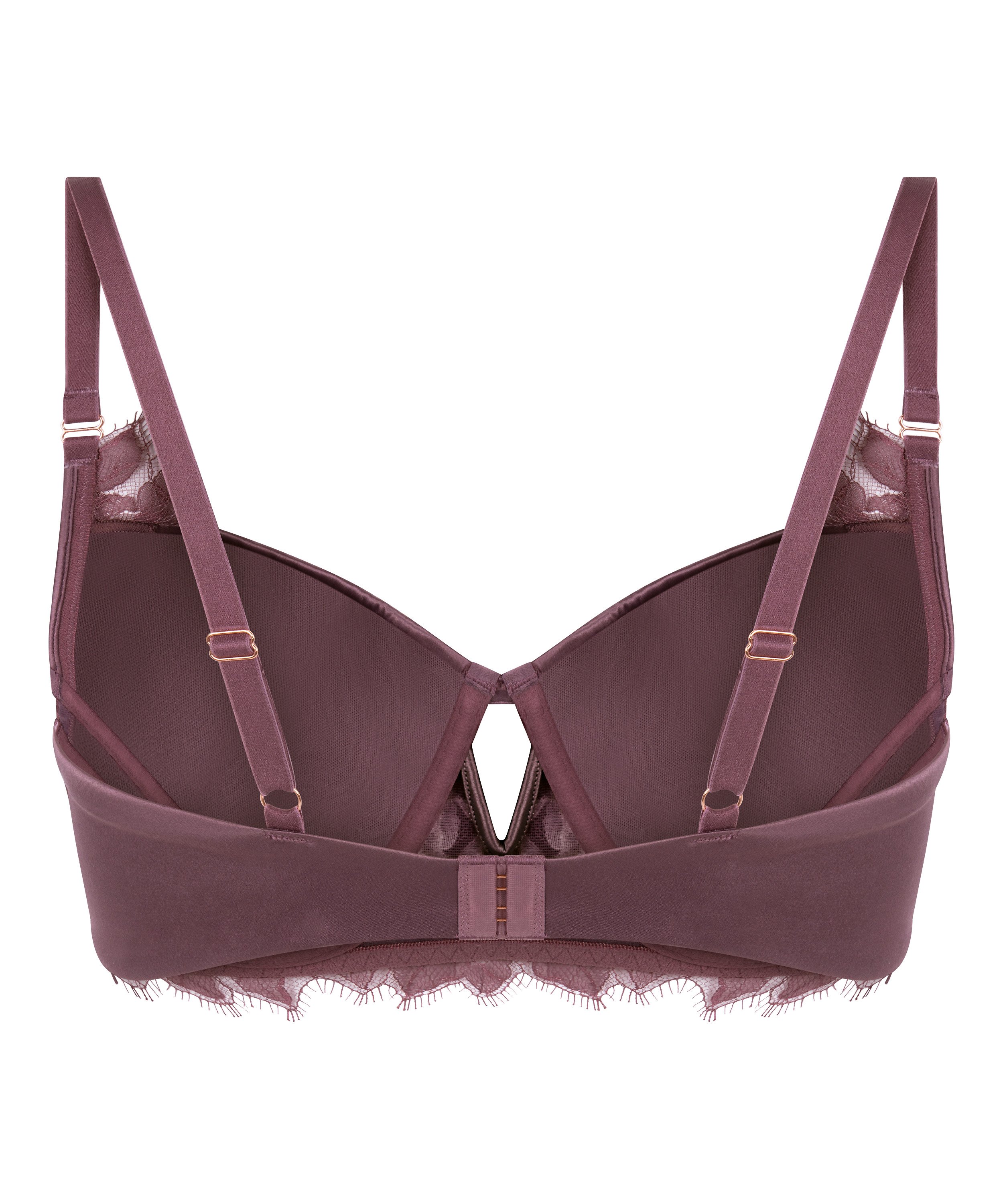 Malou Padded Underwired Bra, Purple, main