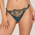 Olivia Highleg Thong, Blue