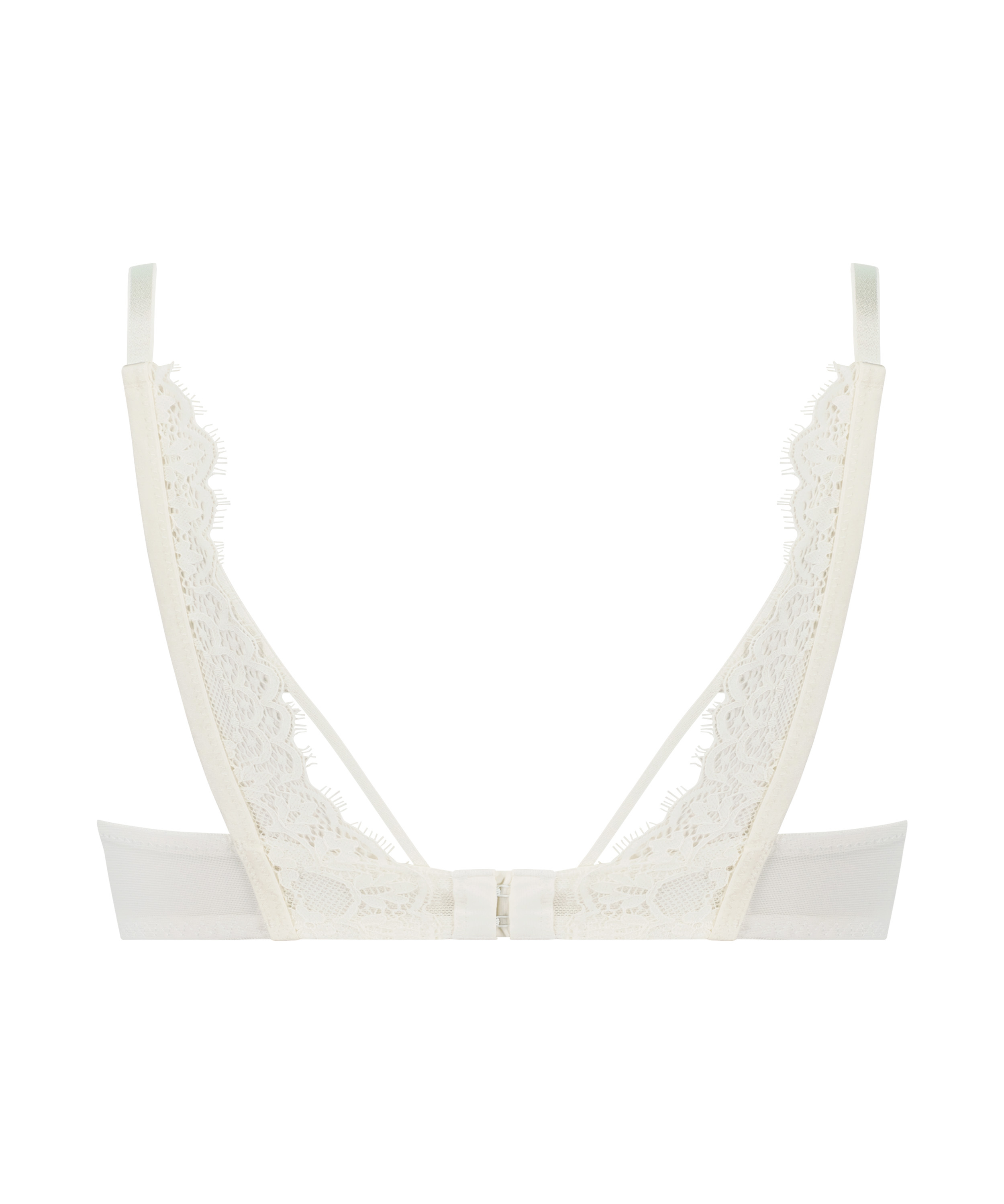 Daisy Padded Underwired Bra, White, main