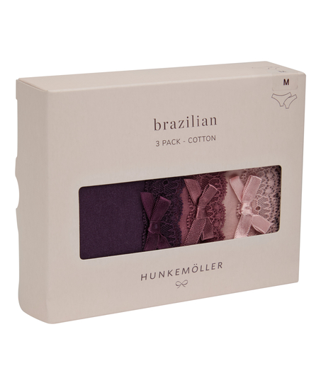 Multipack Cotton Brazilian, Purple