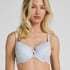 Miri Padded Underwired Bra, Blue