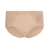Mid Waisted Knickers Superslip Lace, Beige