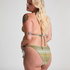 Cali Highleg Bikini Bottom, Green