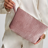 Velour Make-Up Bag Big, Purple
