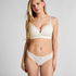 Sophie Padded Non-Underwired Bra, White