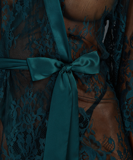 Isabelle Lace Kimono, Green