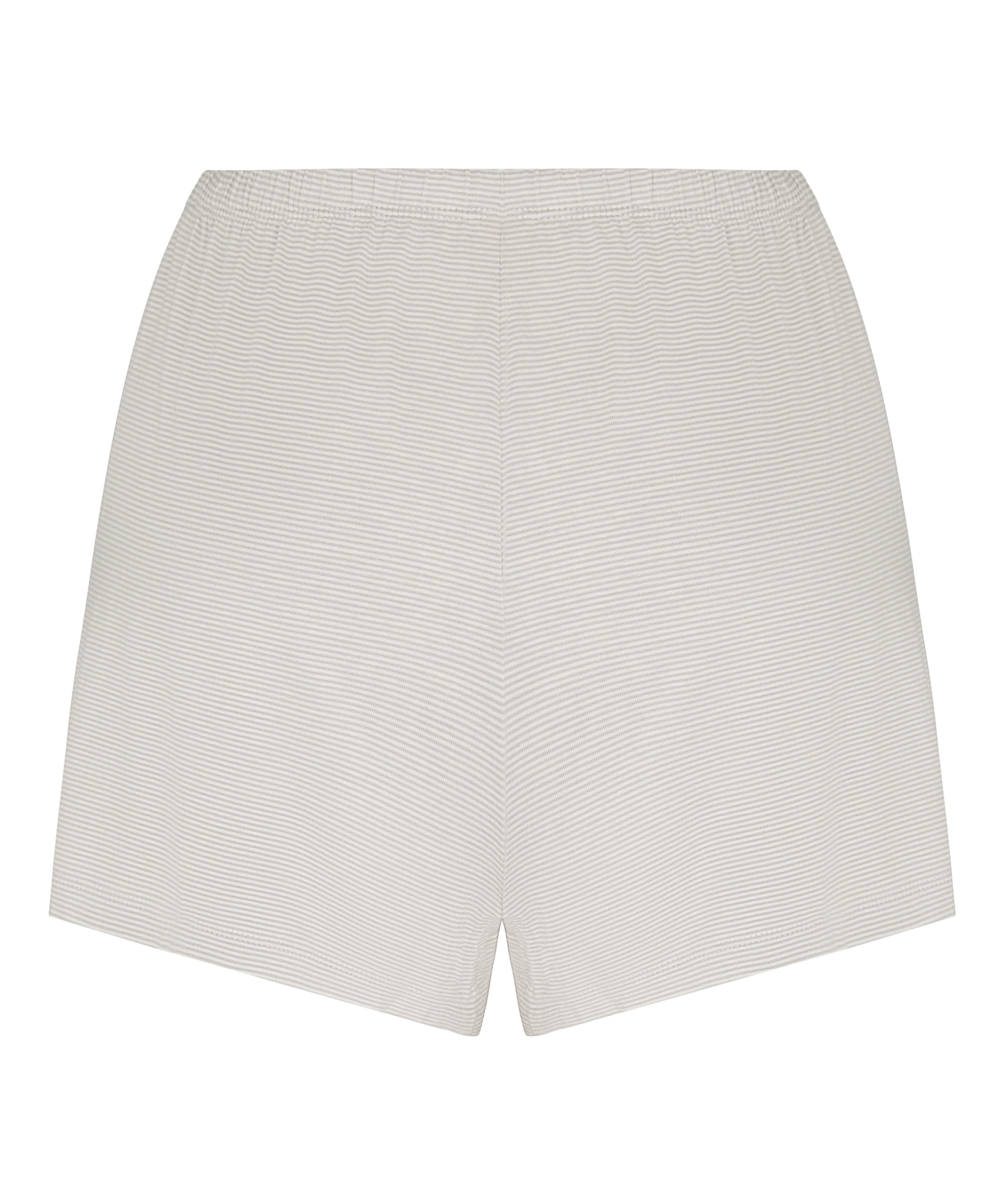 Pyjama Short Striped Jersey, Gray, main