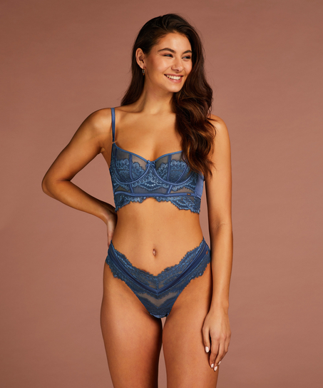 Daan High Leg Brazilian, Blue