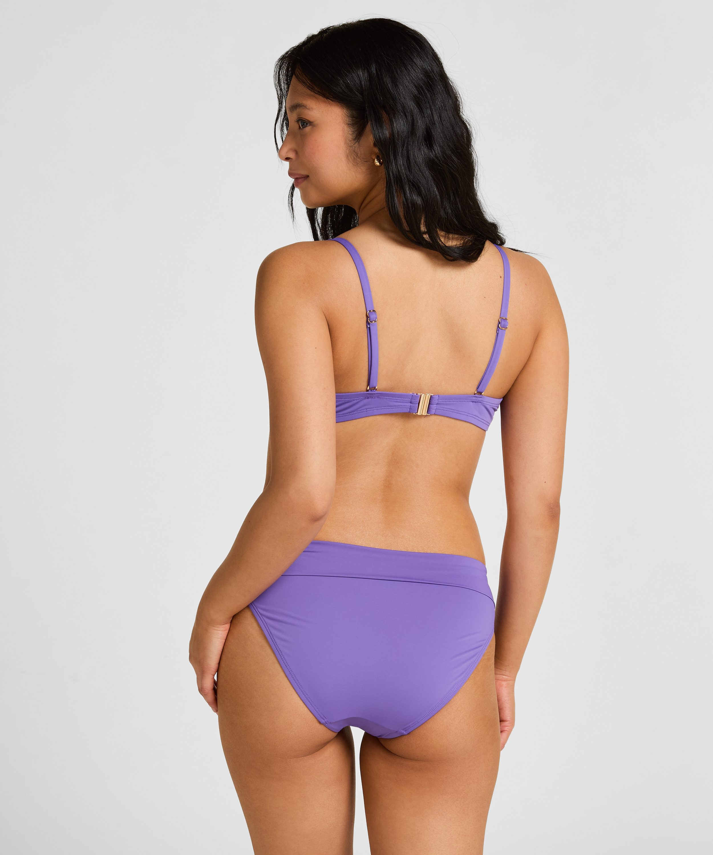 Luxe Rio Bikini Bottom, Purple, main