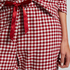 Flannel Pyjama Set, Red