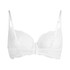 Marine Non-Padded Underwired Bra, White