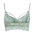Ingrid Padded Underwired Longline bra, Green