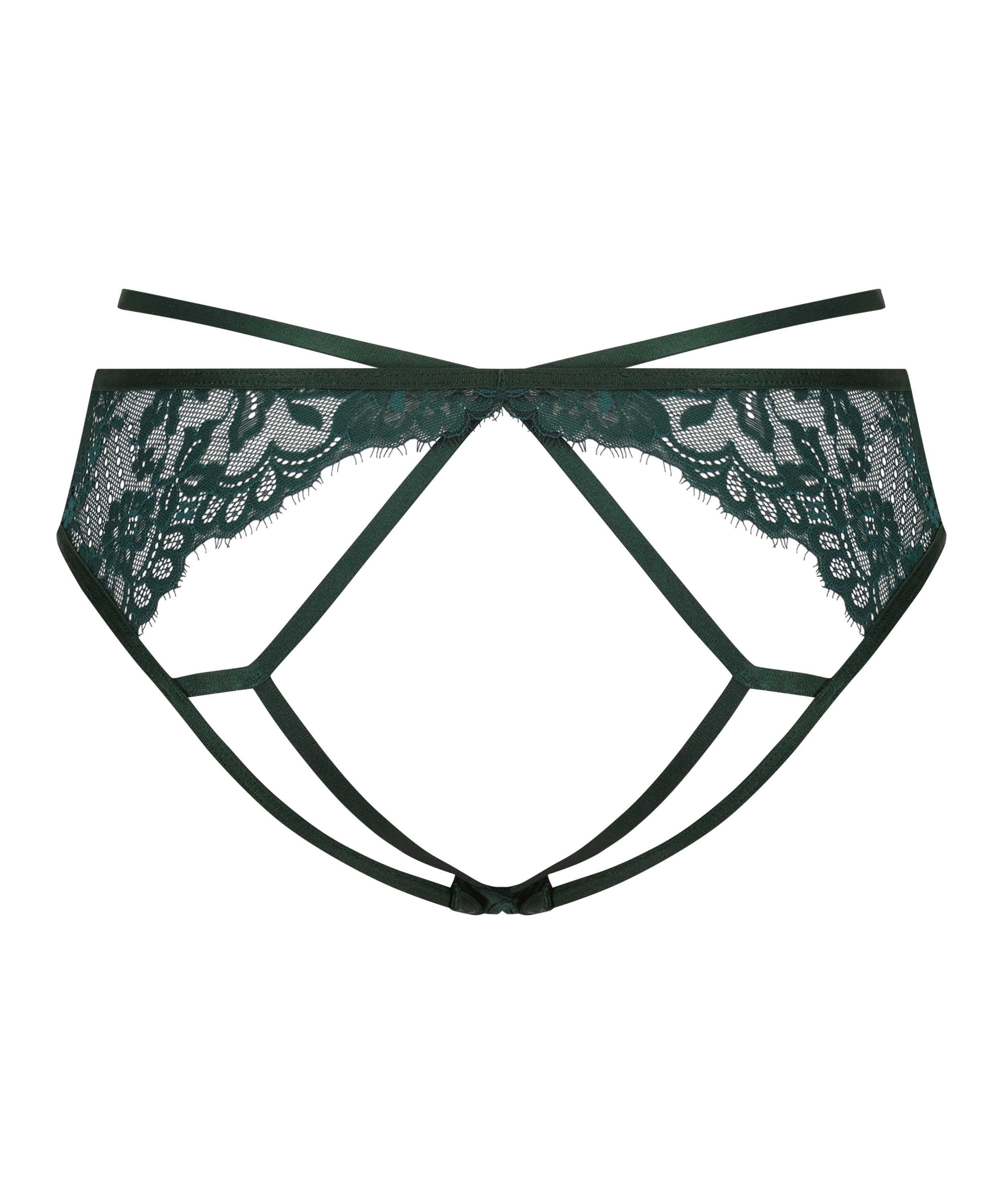 Iggy Open Crotch Brazilian, Green, main