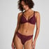 Isadora Padded Underwired Push-Up Bra, Red