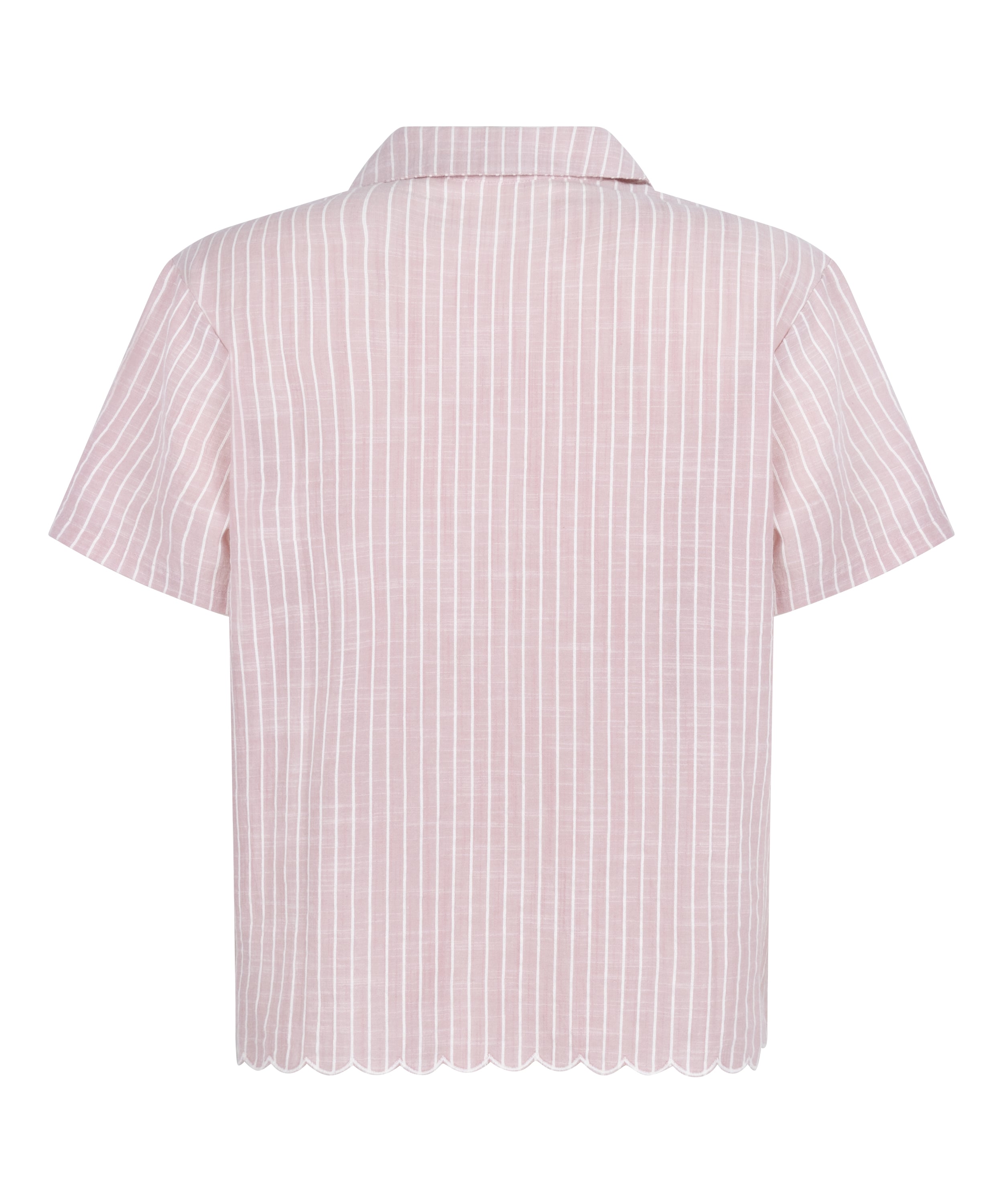 Striped Pyjama Jacket, Pink, main