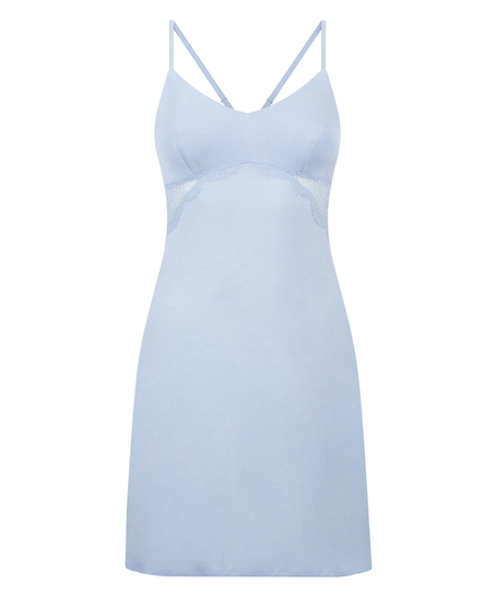 Nova Jersey Slip Dress, Blue