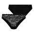 2-pack Angie Knickers, Black