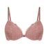 Marine Padded Push-Up Underwired Bra, Pink