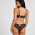 Kristina Non-Padded Underwired Longline Bra, Black