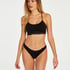Cotton thong, Black