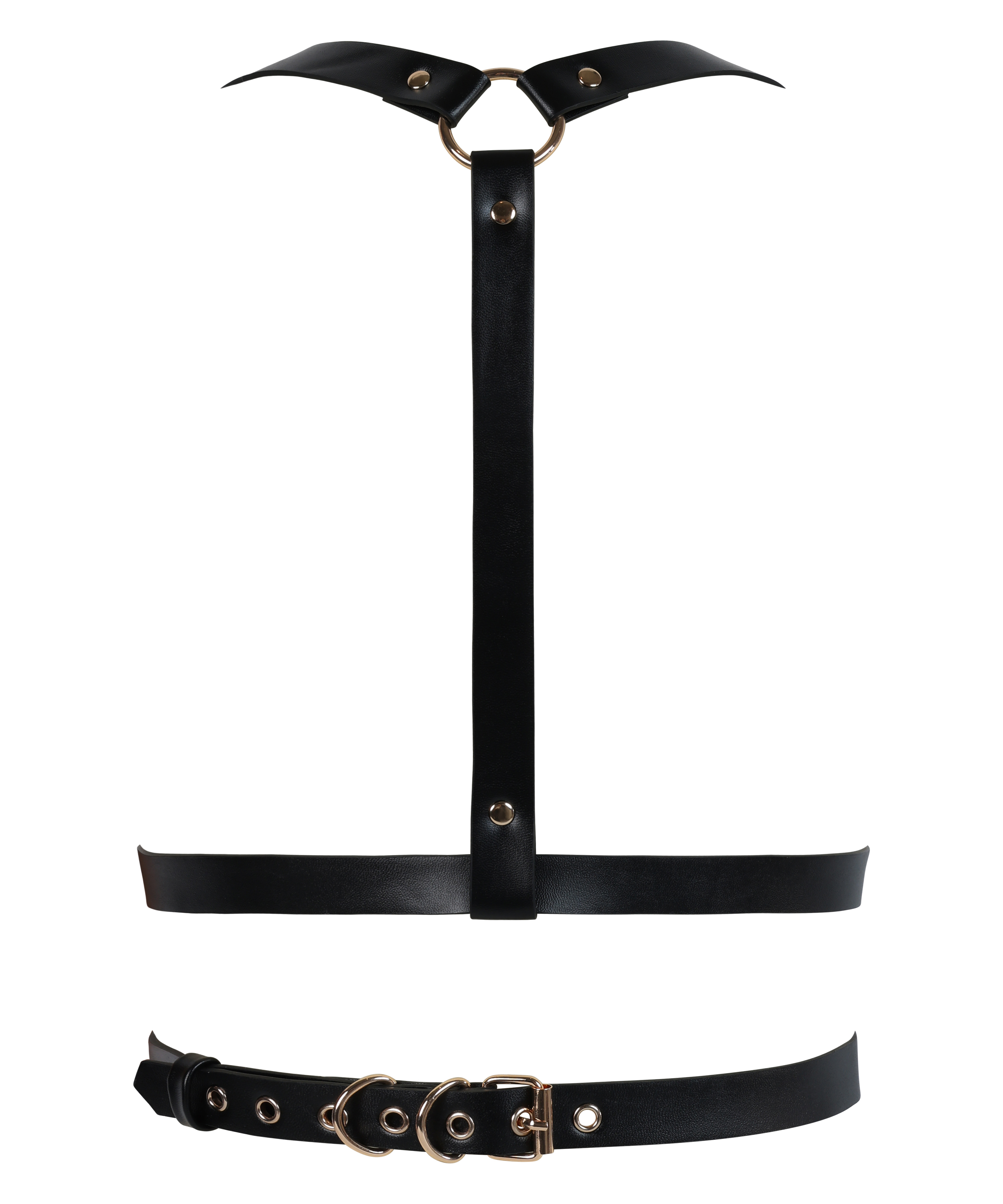 Private Harness, Black, main