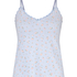 Cami Lace Top Pointelle, Blue
