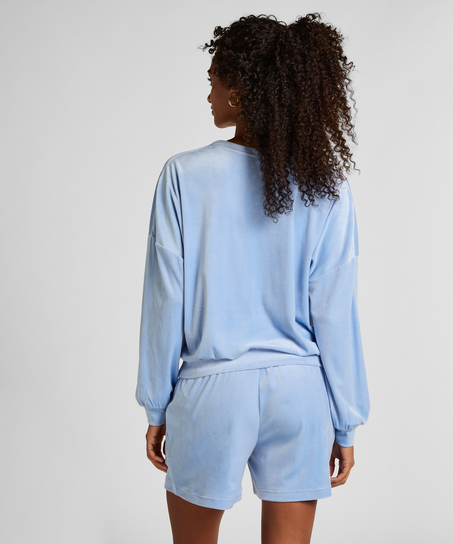 Velours Top, Blue
