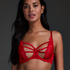 Sosha Non-Padded Underwired Bra, Red