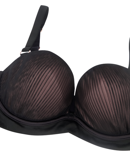 Antonia Padded Underwired Bra, Black