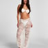 Sunset Lace Balloon Pants, White