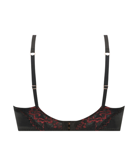 Silke Padded Underwired Bra, Black