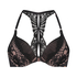 Antonia Padded Underwired Push-Up Bra, Black