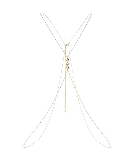 Harness Body Chain, Yellow