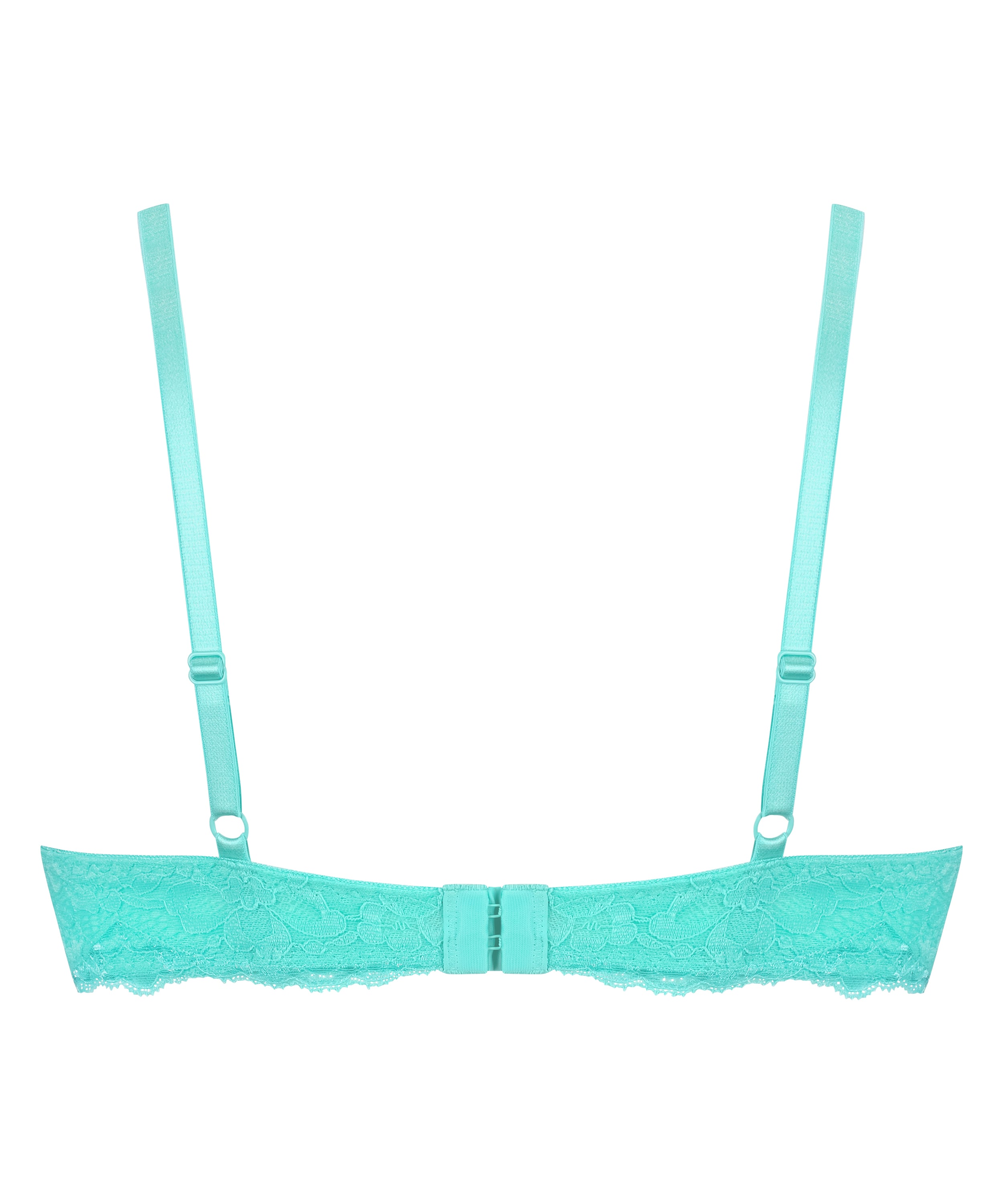 Marine Padded Underwired Bra, Green, main