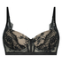 Daphne Padded Underwired Bra, Black