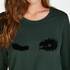 Round Neck Nightshirt, Green
