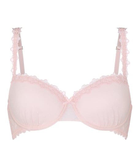 Padded Underwired Bra Eleanora, Pink