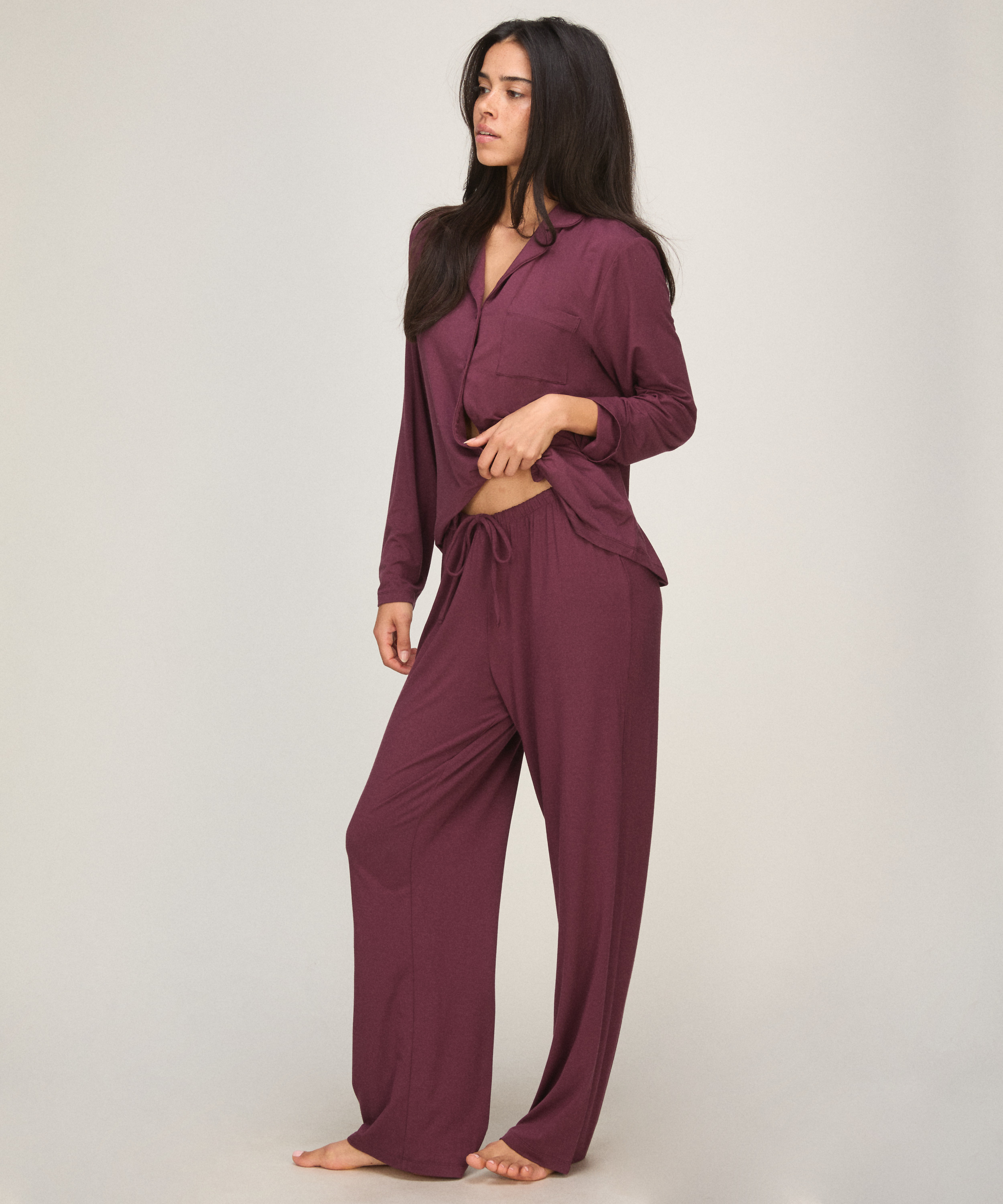 Essential Jersey Pants, Purple, main