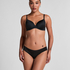 Invisible Brazilian Stripe mesh, Black