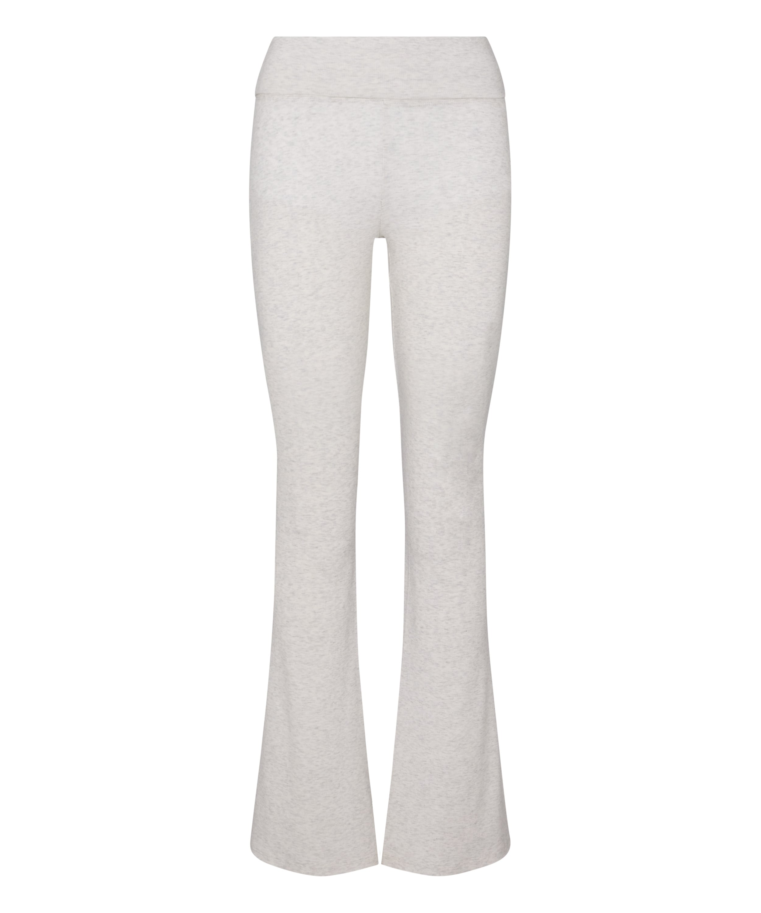 Flared Lounge Pants, Gray, main