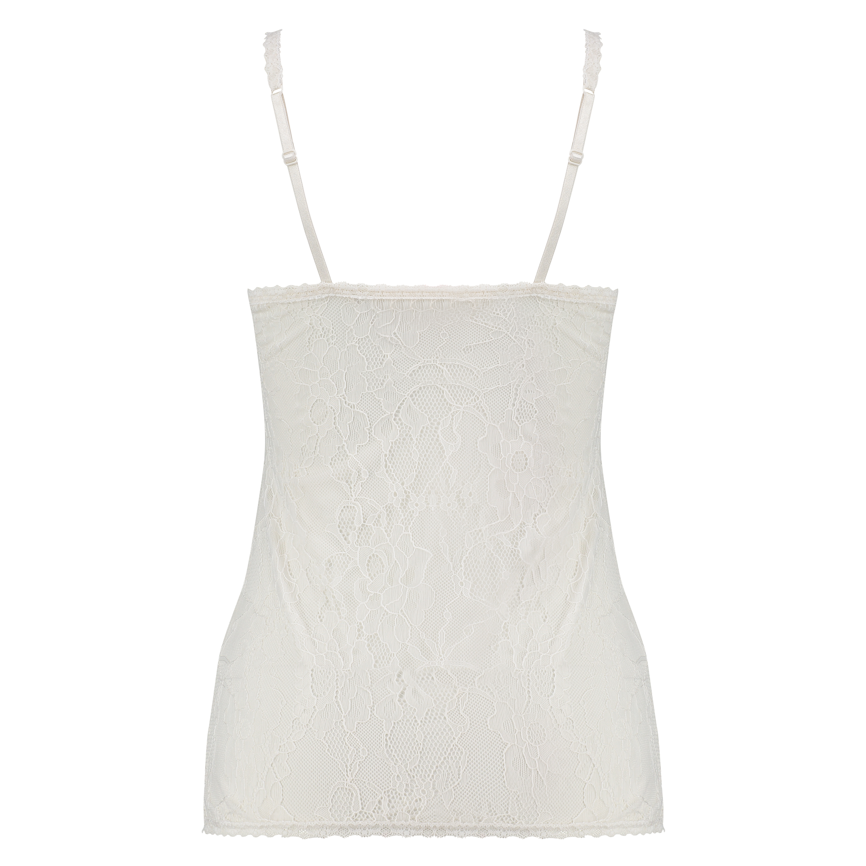 Tank top Lace, White, main