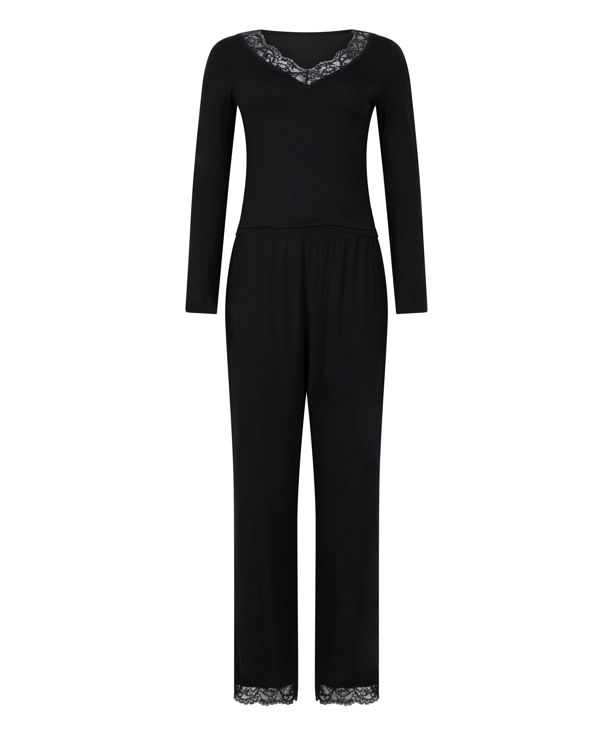 Pyjama Set, Black, main