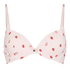 Plunge Padded Underwired Bra, Pink