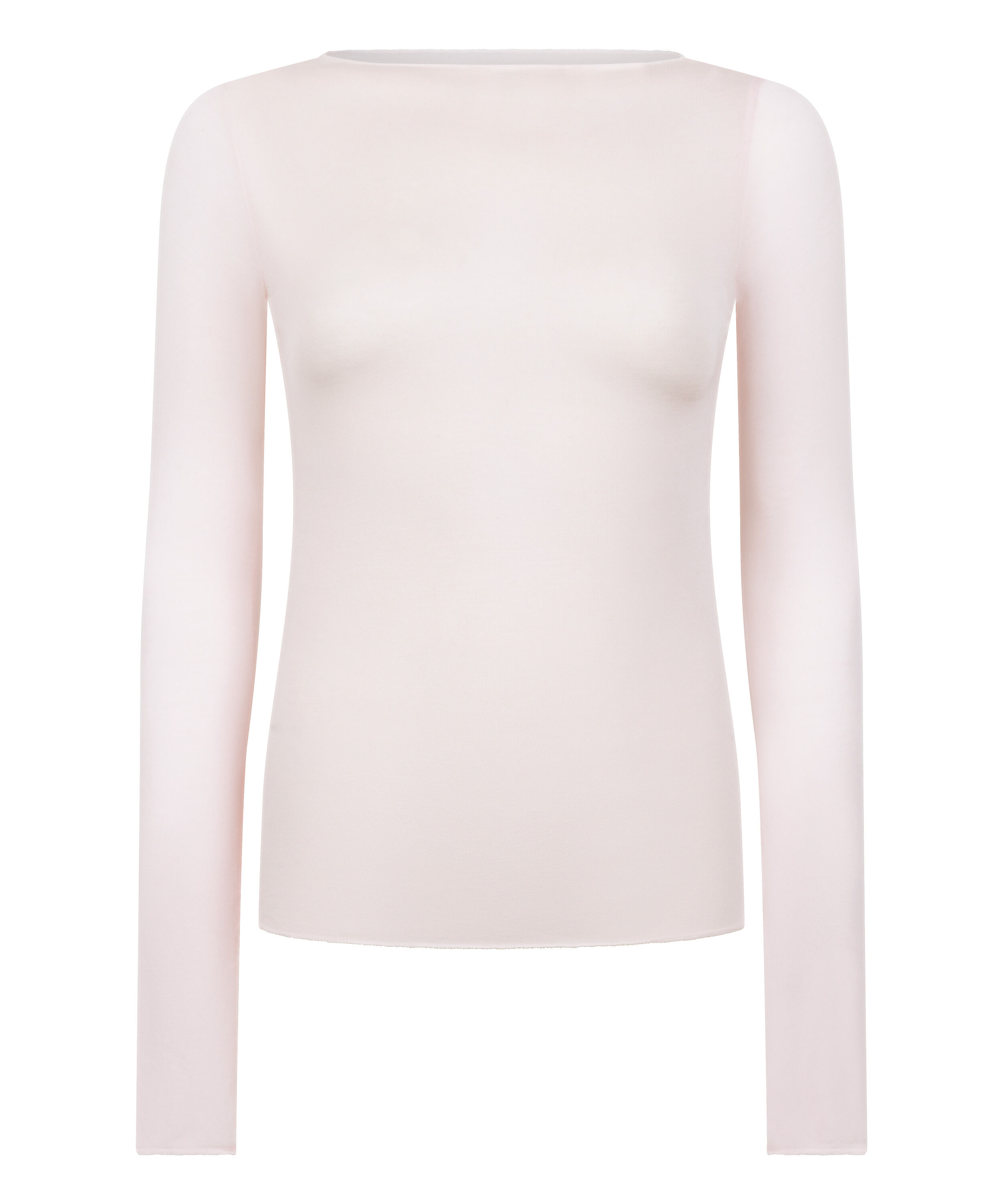 super soft Boatneck shirt with Cashmere, Pink