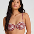 Padded Underwired Bikini Top Amalfi, Red