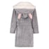 Kids Fleece Bathrobe, Gray