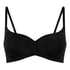 Smooth Padded Underwired Bra, Black