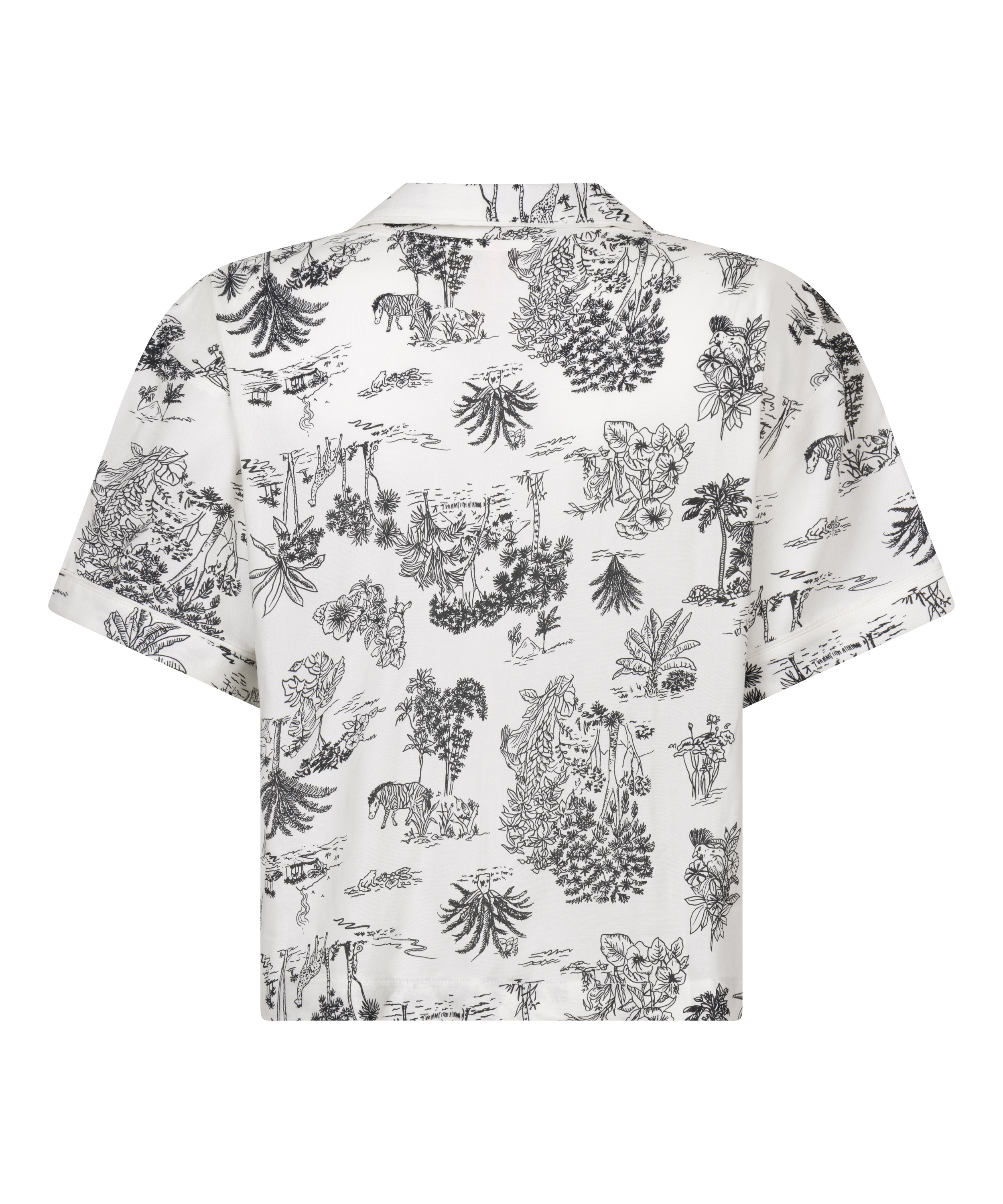 Jacket Short Sleeves Woven, White, main