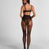 Tights 15 Denier print, Black